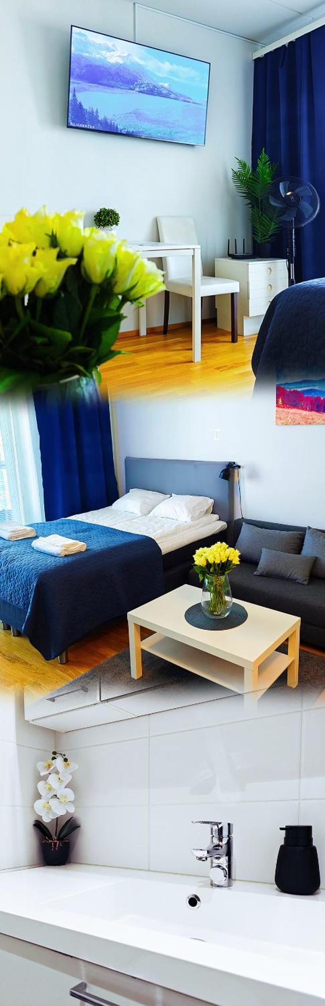 Center Brand New Studio, Parking Appartement
